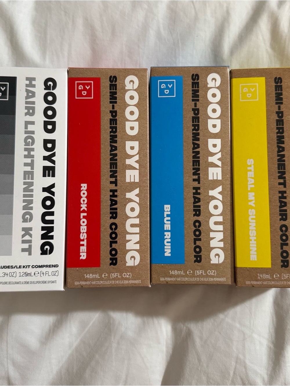 Good Dye Young hair color kit